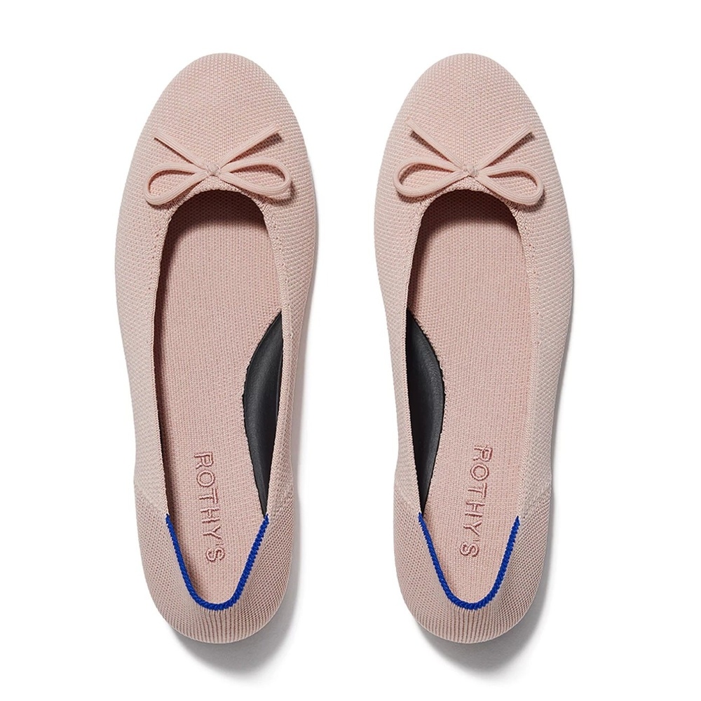 NFS ROTHY'S The Ballet Flat Ballerina Pink